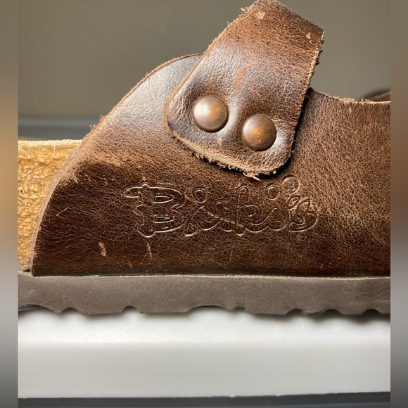 Brown Leather Birki’s Sandals - Picture 7 of 12